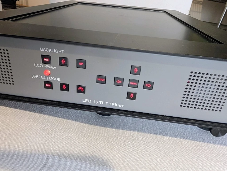 Monitor Teleprompter Autoscript LED 15 TFT + Plus+ 15" Alto Brillo VGA BNC... Foto 2 de 4