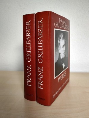 Buchset:  Franz Grillparzer Werke, Das Bergland-Buch, Klassiker, Format HC, 1984