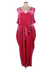NWT Universal Standard Women Red Jumpsuit 4