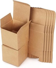 Karton Schachteln, 30 Stk Geschenkboxen Kraftpapier, Pappschachteln mit Deckel,