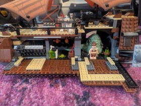 LEGO Star Wars: Jabba's Sail Barge (6210) with Minifigs, Box, and Instructions