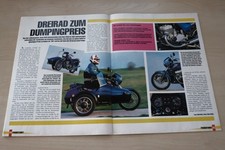 Motorrad News 08/1994 Jawa 350 Velorex-Gespann mit 27PS im Fahrbericht auf 2 Sei