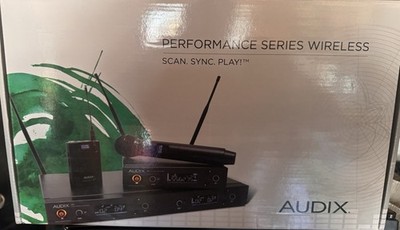 Audix AP62-C55 Wireless MIC Body Pack and Receiver System Bundle