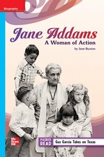 Reading Wonders Leveled Reader Jane Addams: A Woman of Action: On-Level Unit 4 W