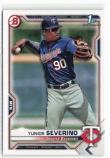 2021 Bowman Prospects 1st Bowman Yunior Severino RC Minnesota Twins #BP-140