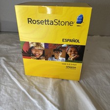 Rosetta Stone Spanish Latin America Level 1-5 Set