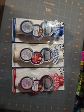 Horizon Group USA Glass  Poster Markers Set Of 3 Red White Blue NIPS 2015
