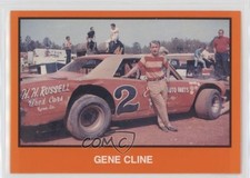 1989-90 TG Racing Masters of Racing Burnt Orange Gene Cline #125 0s5