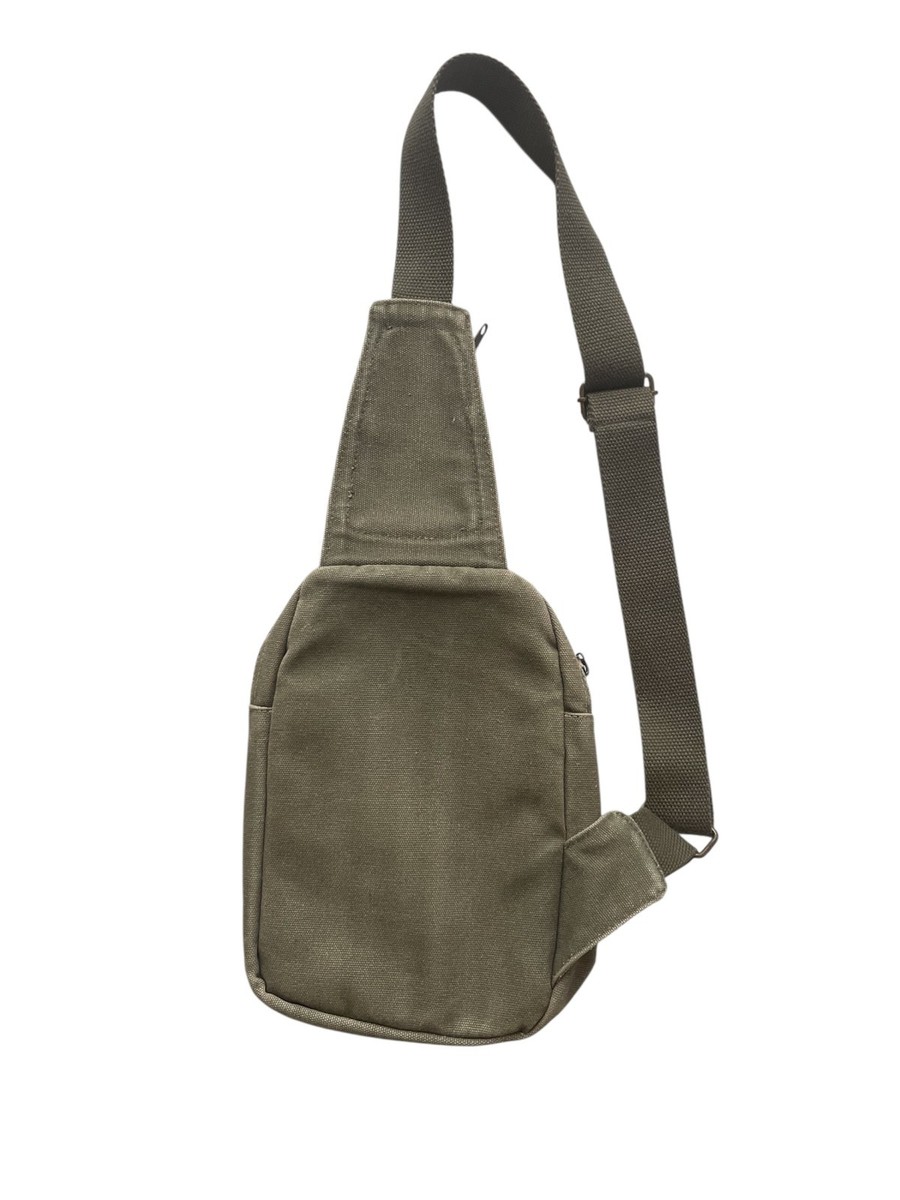 DIESEL Vintage Crossbody Sling Bag Multipocket Utility Cargo Y2K