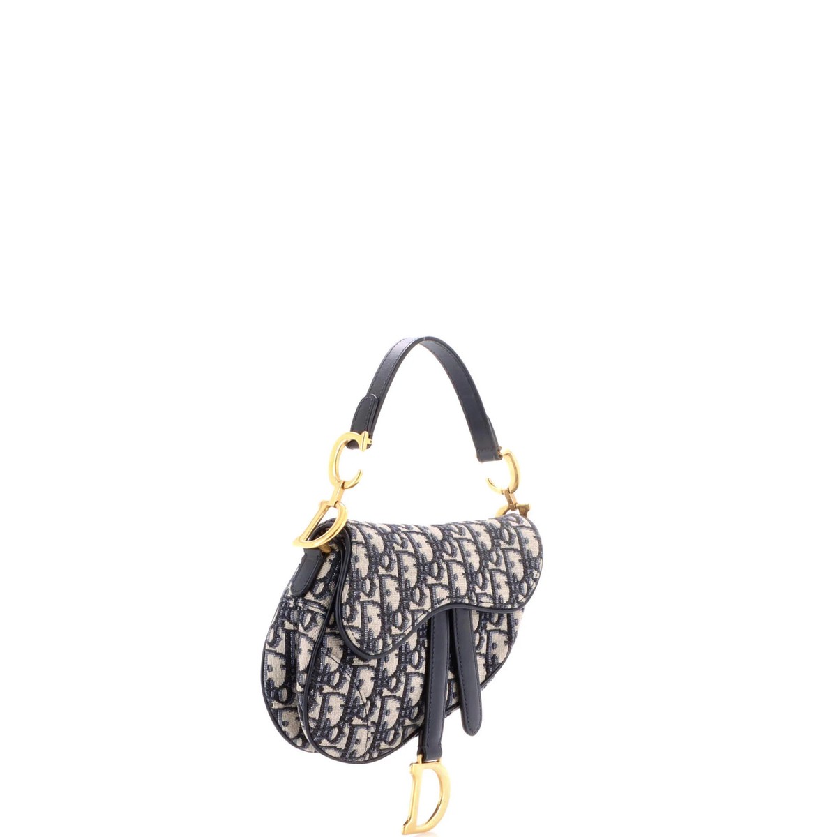 Christian Dior Saddle Handbag Oblique Canvas Mini | eBay