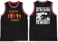 Earth Crisis Band Ablum Tour Basketball Jersey All Size 2F022 FREE SHIP