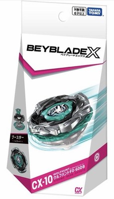 Takara Tomy Beyblade X Booster CX-10 Wolfhunt F0-60DB Actionfigur Neu