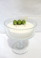 New Bullseye Mellow Martini Scented Candle 4.5" Tall 4" Wide