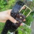 No Jointed -Men's Luxury Genuine  Skin Leather Belt for  Pin Buckle