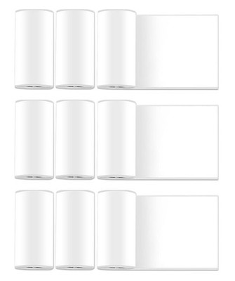 9 Rollen (3 Packungen à 3) Phomemo T02 Pocket Thermodruckerpapier