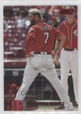 2020 Topps Stadium Club Red Foil Eugenio Suarez #38 06ee