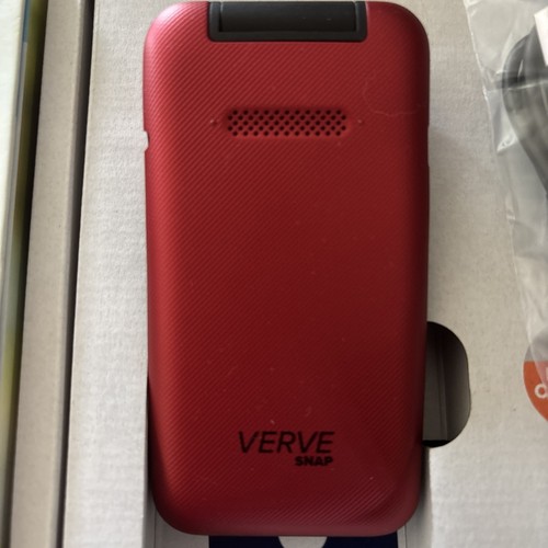 NEW ZTE Verve Snap ZTE 8G Red 4G LTE Flip Phone GSM Android Prepaid Cellphone - Picture 4 of 14