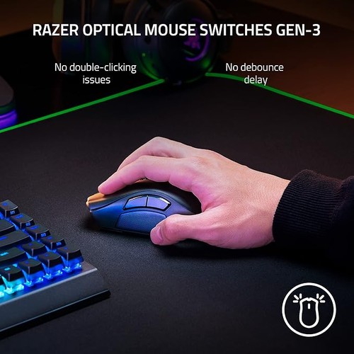 Razer Naga V2 Pro MMO Wireless Gaming Mouse with HyperScroll Pro Wheel - 第 4/7 張圖片