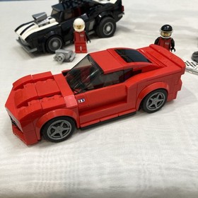 Lego Speed Champions Chevy Camaro Drag Race 75874 - Missing 1 Figure