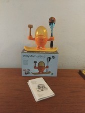 WMF WILLY MIA FRED SET 2 EIERBECHER & LÖFFEL * ORANGE (B)