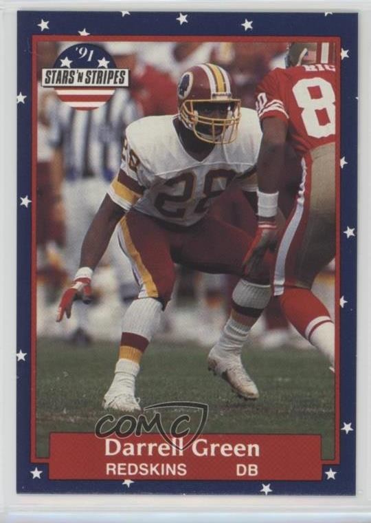 1991 Stars 'n Stripes Darrell Green #116 HOF 0c4