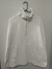 Haven Well Within XL Women’s 1/4 Zip Sweatshirt, 100% organic cotton Pullover