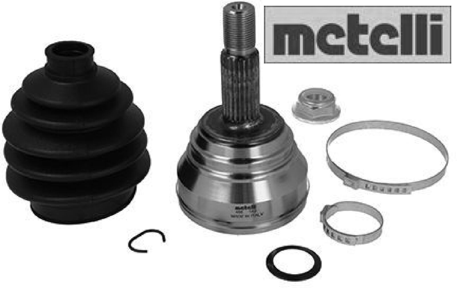 metelli 15-1466 Gelenksatz für Antriebswelle Vorderachse Vorne