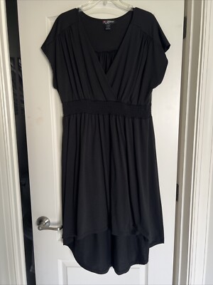 ladies black knit dress Threadbare Women's Black Knitted Sweater Ladies' Jumper Dress