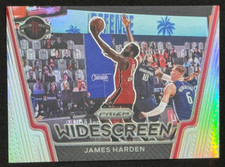 2020-21 Prizm James Harden Prizm Widescreen #8 Silver Prizm