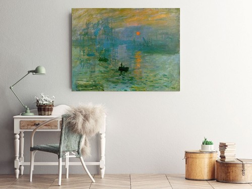Impression Sunrise by Claude Monet handmade oil painting Reproduction CM033 - Picture 6 of 6