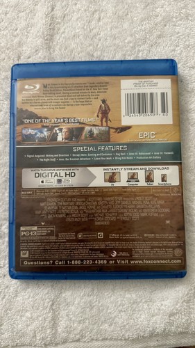 The Martian (Blu-ray, 2015) Blu Ray Great Movie - Picture 2 of 3