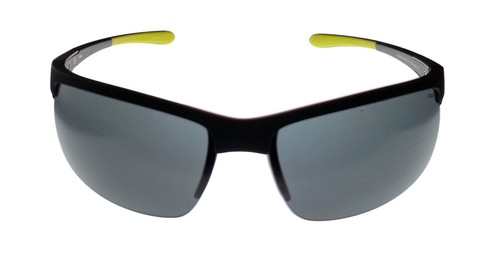 Fila Herren randlose mattschwarze Kunststoff Sonnenbrille, Light Flash Gläser SF9144 U28 - Bild 2 von 7