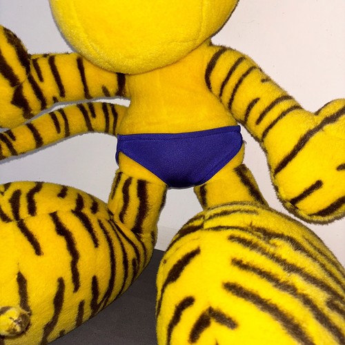 60cm groß Tiger Diddl Maus Stofftier Depesche Original 90er Jahre Rarität xxl - Bild 8 von 10