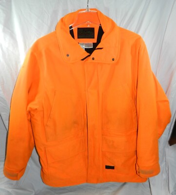 Men's Size XL Blaze Orange Hunting Coat by Liberty Rugged Outdoor Gear