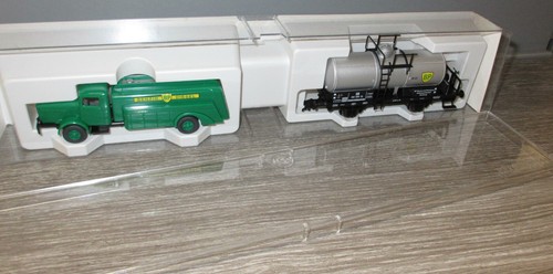 Fleischmann H0 805420, BP, DB Kesselwagen Set, Wiking Lkw, Top , unbespielt | Zustand: Gebraucht