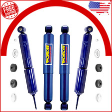 2 Front 2 Rear Shock Absorber Set Of 4 Kit New For 1997-2006 Jeep Wrangler Tj