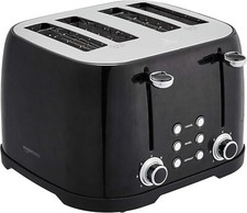 4 Slice Toaster, 6 Browning Settings, Removab...