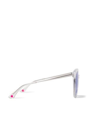 Pink Victoria’s Secret Oversized Round Sunglasses NWT PINK Victoria main image 2