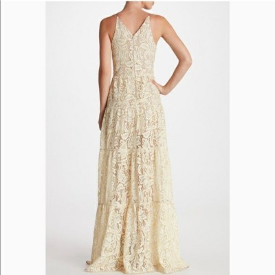 green emerald velvet dress Jolina Lace Maxi Dress main image 0