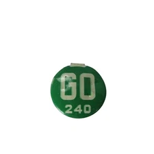 Vintage Go 240 Lapel Button Green Duck Company Chicago 30097