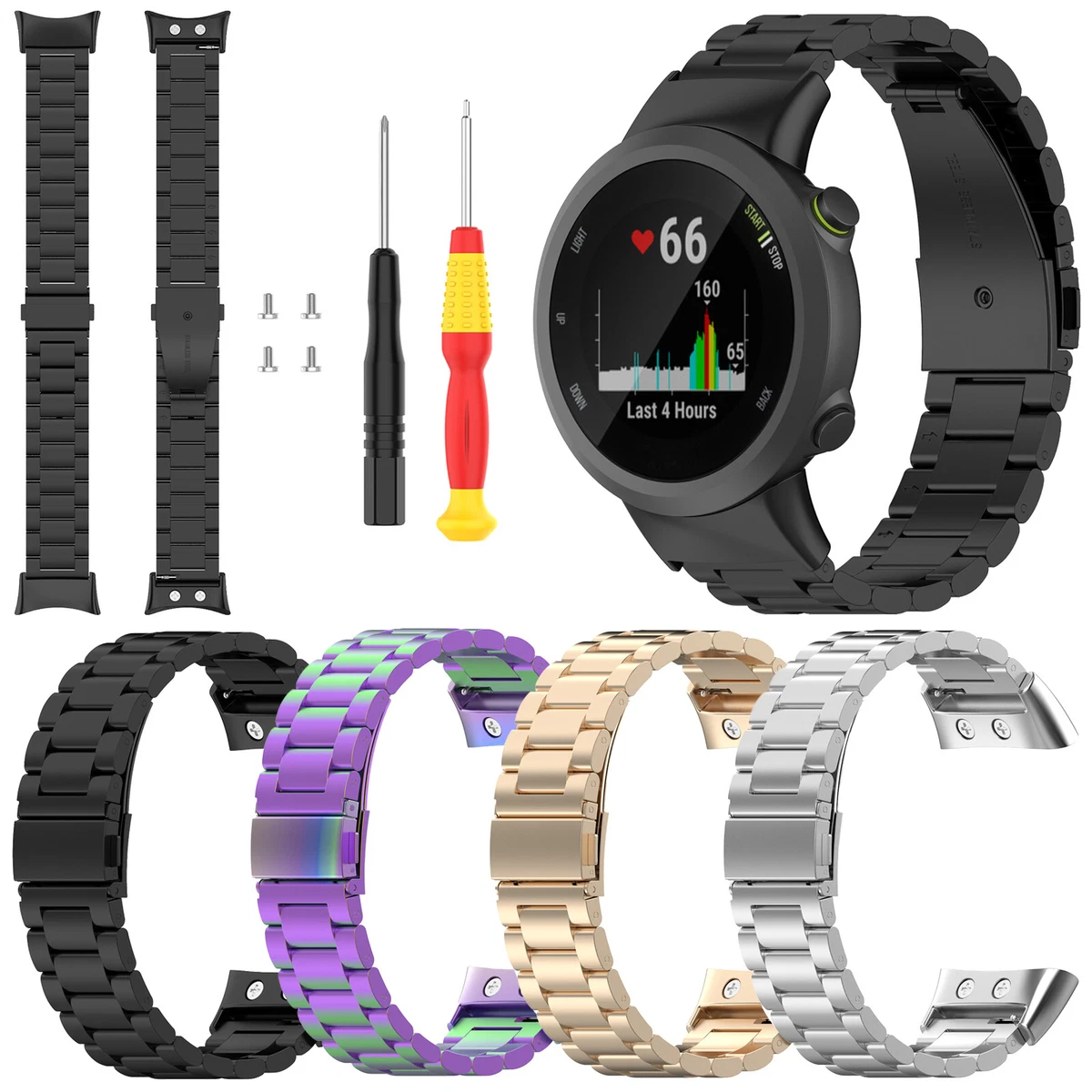 Bracelet en silicone Garmin Forerunner 45