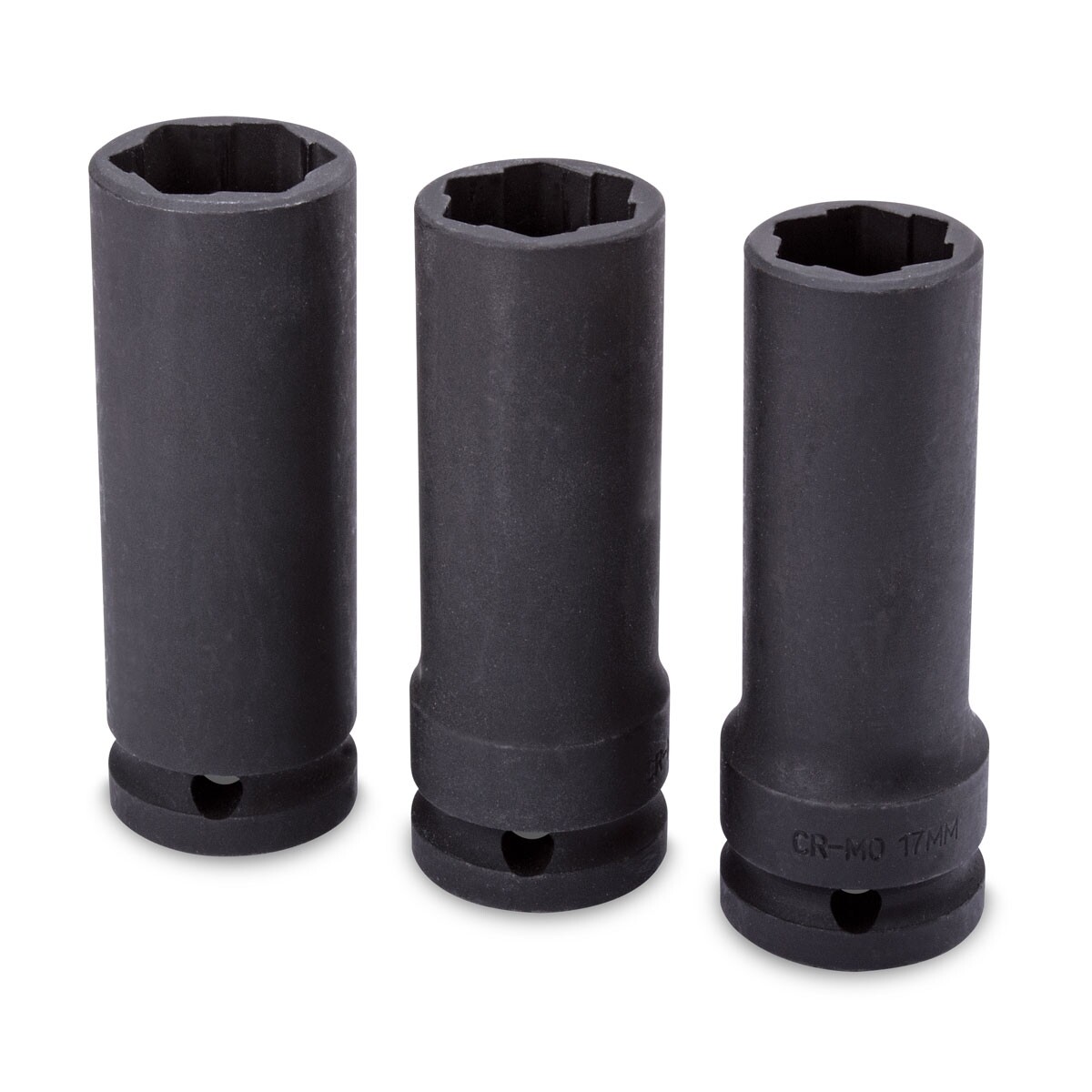 Sockets Set Removes 17 19 & 21mm