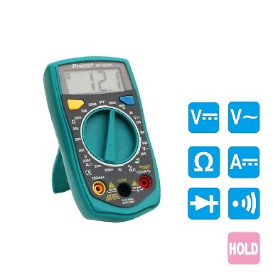 Tester Digitale Mt-1233d 3 1/2 PROSKIT 49P01195