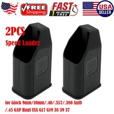 2x Magazine Speed Loader for GLOCK 9mm-40-357-45-GAP .Model 5173