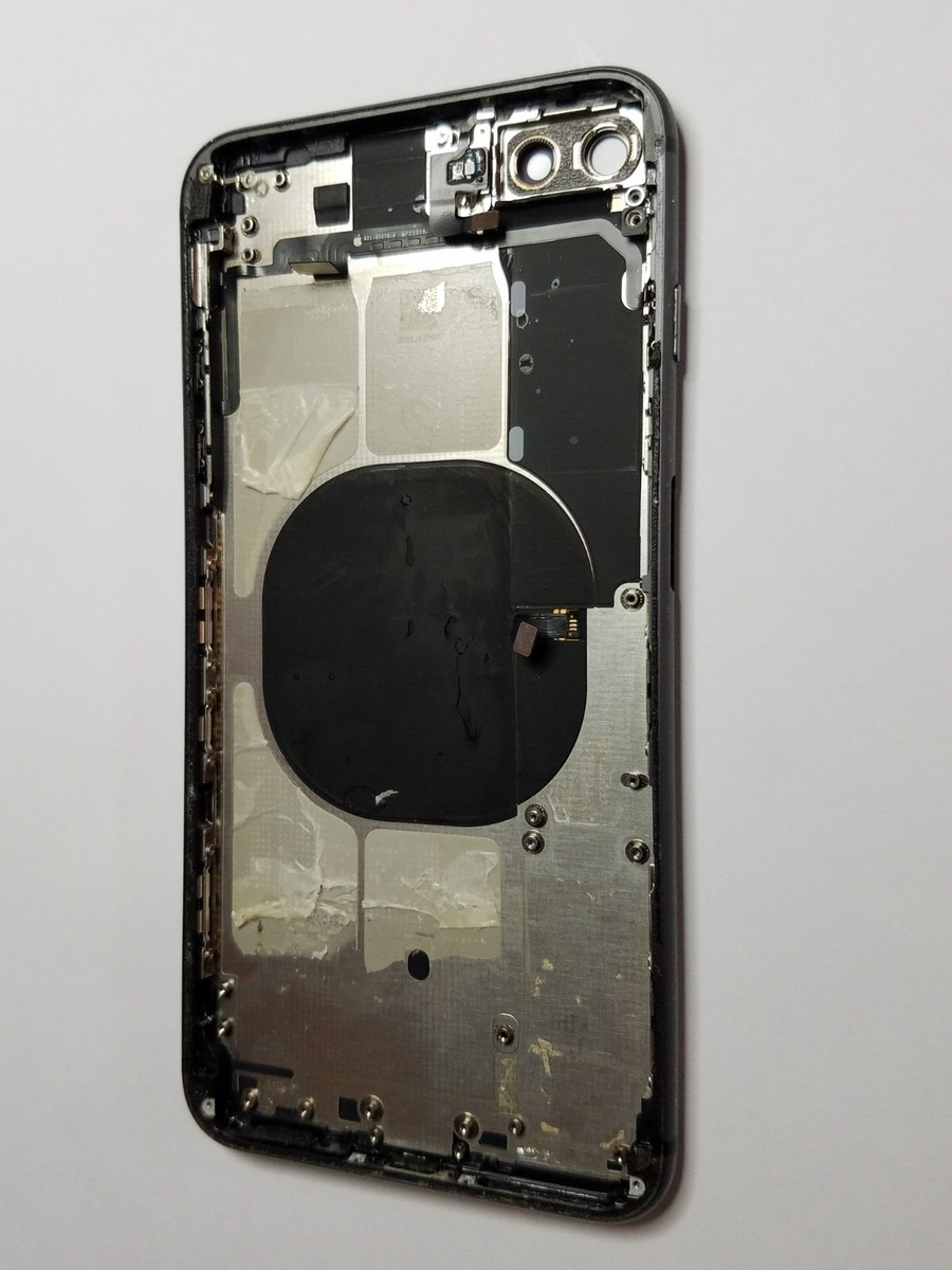 Rare Smoke Gray Original Apple iPhone 8 Plus A1864 Rear Back Glass