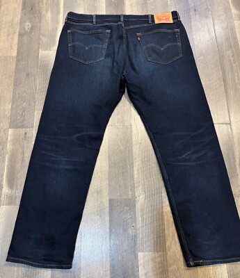 Levi s 505 Jeans Men s Size 40x32 Regular Fit Straight Leg Rinse - Dark Wash NWT