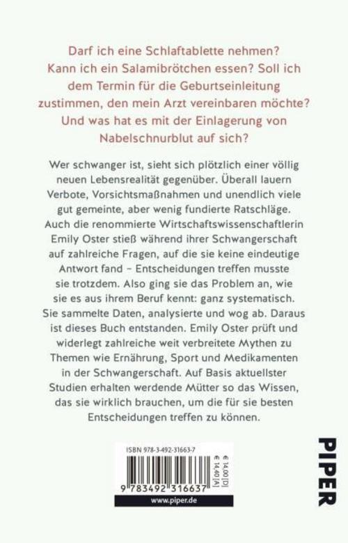 Thumbnail - Emily Oster Das Einzig Wahre Schwangerschafts-handbuch