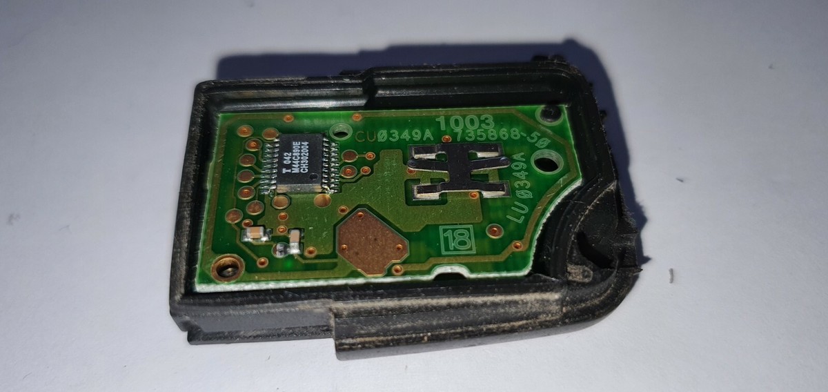 VW KEY FOB FLIP 434mhz 1J0959753AG 5FA008399-00 pcb 1003 CU0349A 