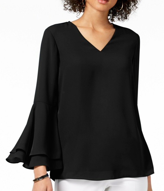 alfani bell sleeve top