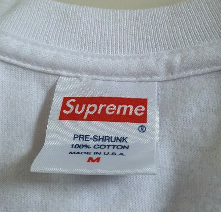 SS16 Supreme Lagoon tee size M medium white T-shirt New thumbnail 6
